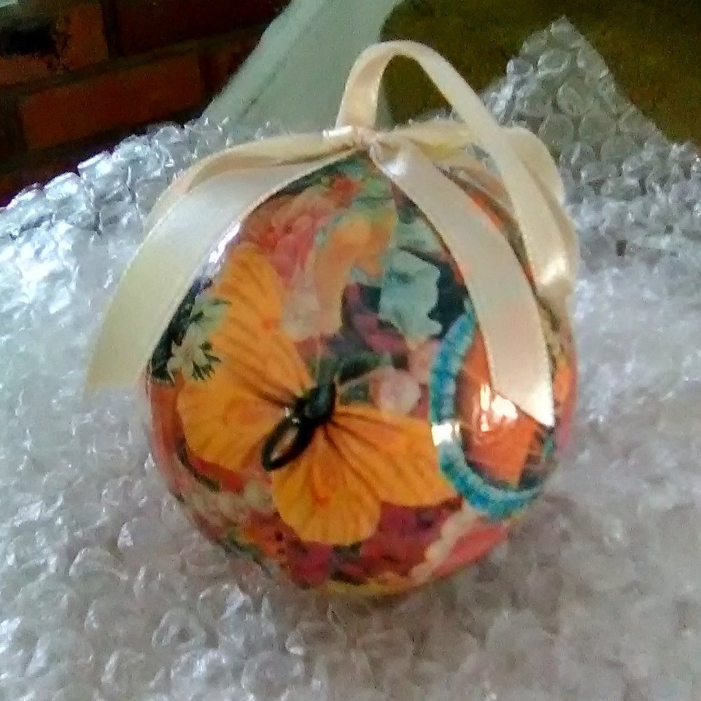 Decoupage Ornament